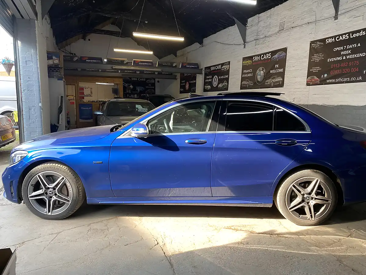 Used 2019 Mercedes-Benz C Class AMG Line Edition (premium Plus) Blue - Interior and Exterior details 10