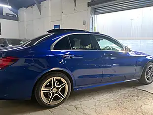 Used 2019 Mercedes-Benz C Class AMG Line Edition (premium Plus) Blue - Interior and Exterior details 12