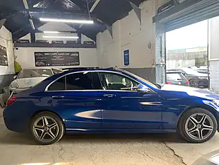 Used 2019 Mercedes-Benz C Class AMG Line Edition (premium Plus) Blue - Interior and Exterior details 13