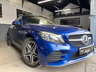 Used 2019 Mercedes-Benz C Class AMG Line Edition (premium Plus) Blue - Interior and Exterior details 5