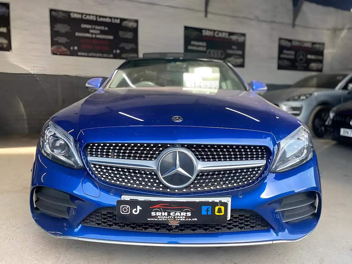 Used 2019 Mercedes-Benz C Class AMG Line Edition (premium Plus) Blue - Interior and Exterior details 7