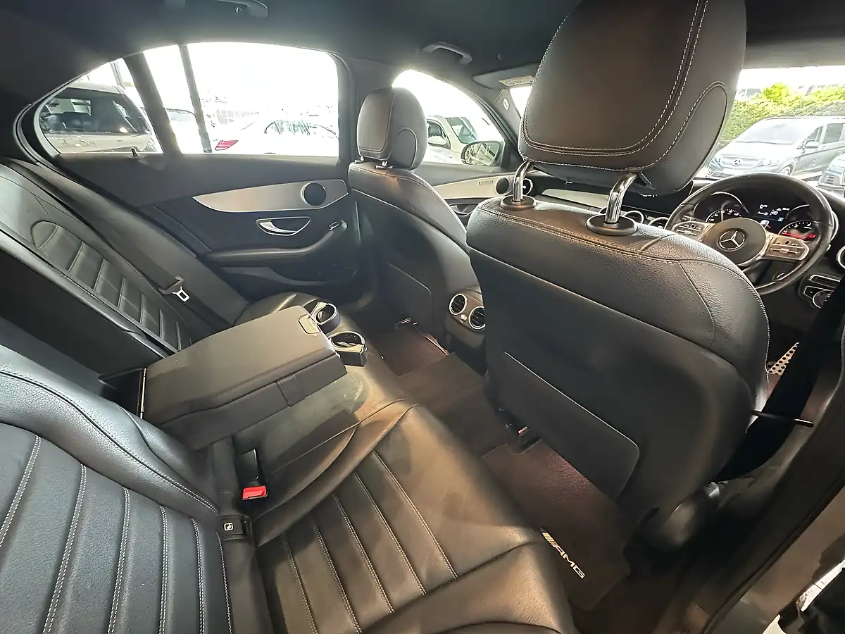 Used 2019 Mercedes-Benz C Class AMG Line Grey - Interior and Exterior details 10