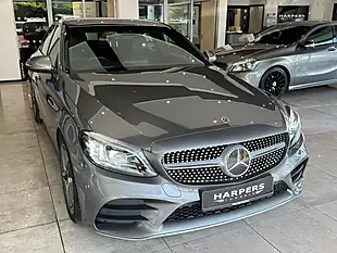 Used 2019 Mercedes-Benz C Class AMG Line Grey - Interior and Exterior details 16