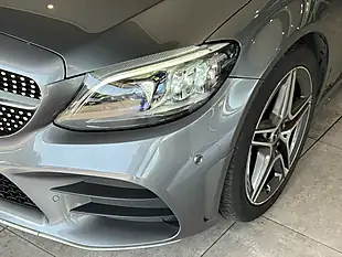 Used 2019 Mercedes-Benz C Class AMG Line Grey - Interior and Exterior details 3