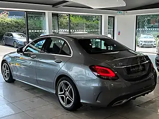 Used 2019 Mercedes-Benz C Class AMG Line Grey - Interior and Exterior details 4