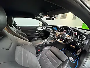 Used 2019 Mercedes-Benz C-Class AMG Line Grey - Interior and Exterior details 10