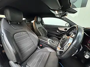 Used 2019 Mercedes-Benz C-Class AMG Line Grey - Interior and Exterior details 11
