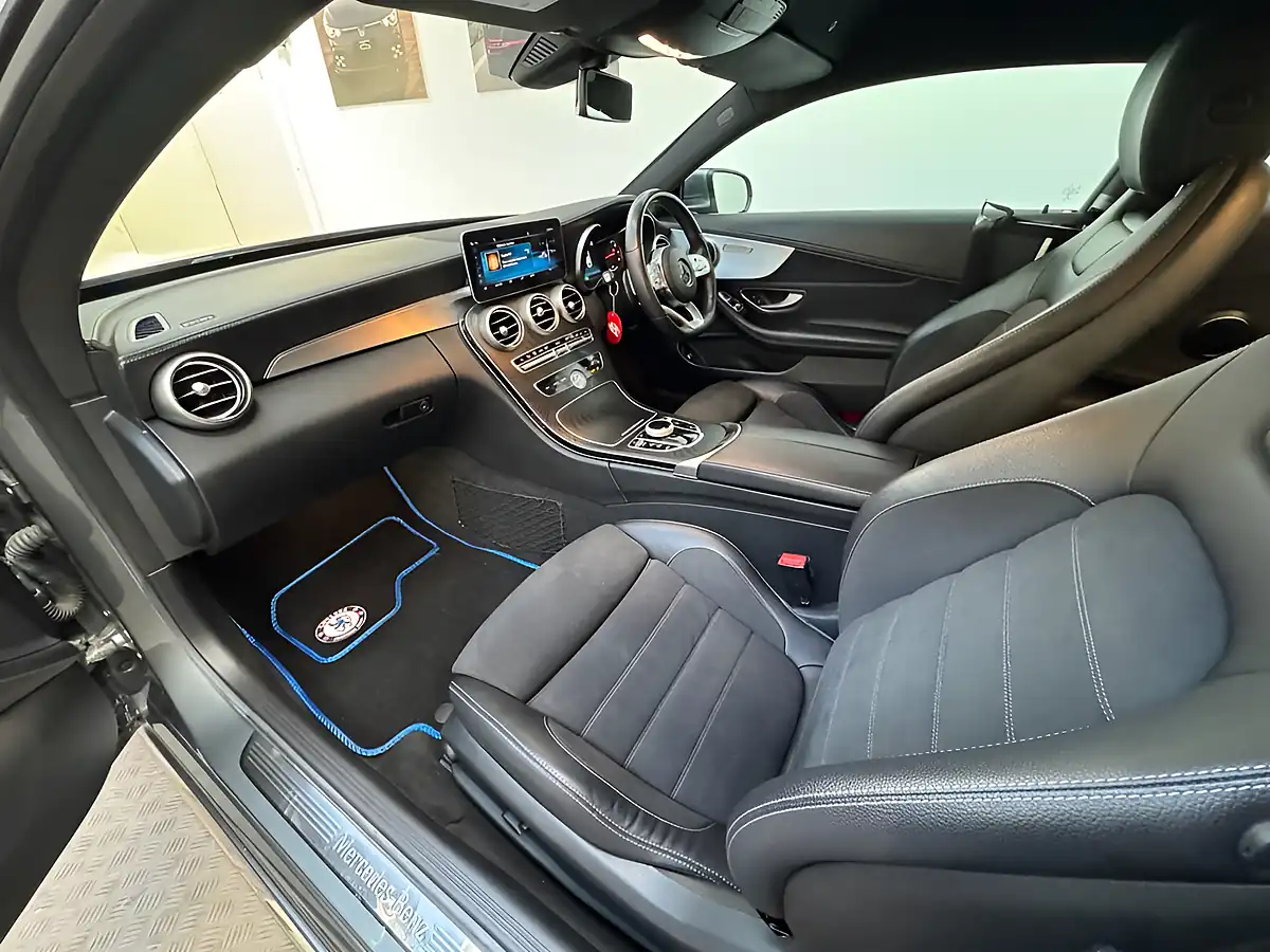 Used 2019 Mercedes-Benz C-Class AMG Line Grey - Interior and Exterior details 13