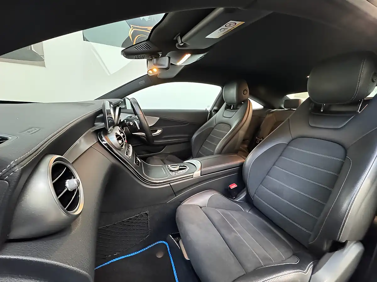 Used 2019 Mercedes-Benz C-Class AMG Line Grey - Interior and Exterior details 14