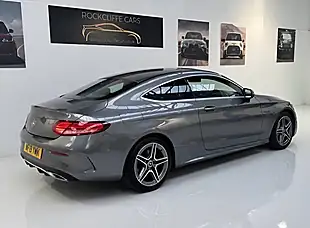 Used 2019 Mercedes-Benz C-Class AMG Line Grey - Interior and Exterior details 16