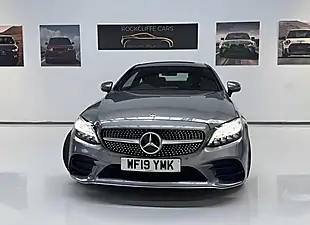 Used 2019 Mercedes-Benz C-Class AMG Line Grey - Interior and Exterior details 17