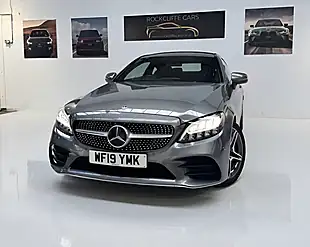 Used 2019 Mercedes-Benz C-Class AMG Line Grey - Interior and Exterior details 18