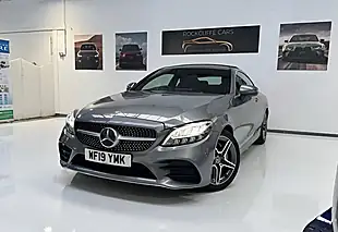 Used 2019 Mercedes-Benz C-Class AMG Line Grey - Interior and Exterior details 19