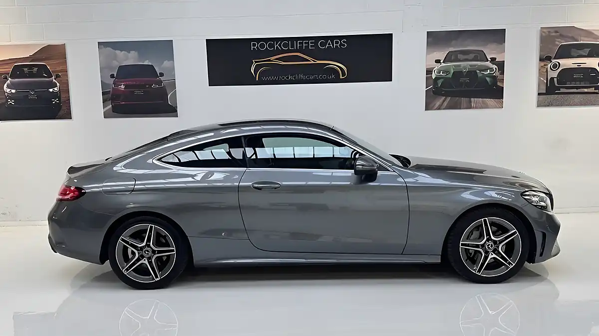 Used 2019 Mercedes-Benz C-Class AMG Line Grey - Interior and Exterior details 2