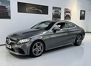 Used 2019 Mercedes-Benz C-Class AMG Line Grey - Interior and Exterior details 20