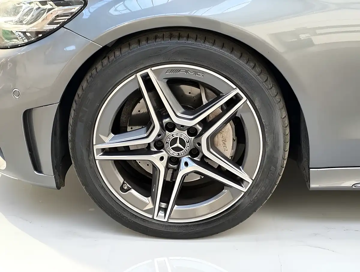 Used 2019 Mercedes-Benz C-Class AMG Line Grey - Interior and Exterior details 6