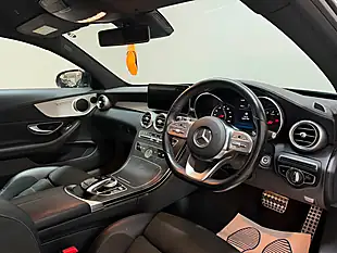 Used 2019 Mercedes-Benz C-Class AMG Line (premium) Black - Interior and Exterior details 11