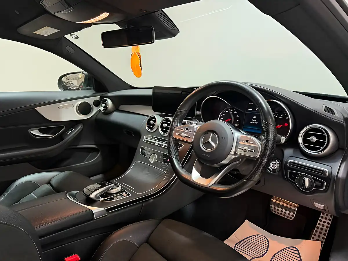 Used 2019 Mercedes-Benz C-Class AMG Line (premium) Black - Interior and Exterior details 11