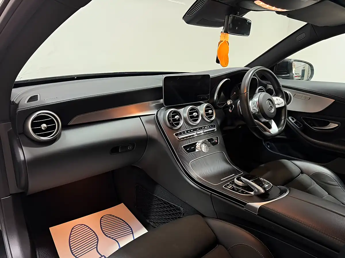 Used 2019 Mercedes-Benz C-Class AMG Line (premium) Black - Interior and Exterior details 13