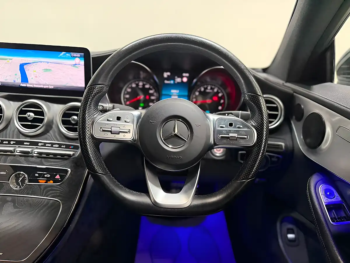 Used 2019 Mercedes-Benz C-Class AMG Line (premium) Black - Interior and Exterior details 17