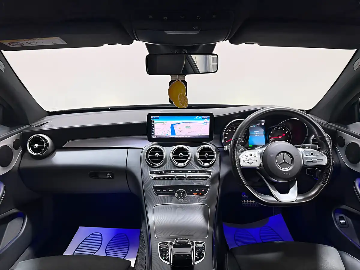 Used 2019 Mercedes-Benz C-Class AMG Line (premium) Black - Interior and Exterior details 4