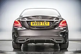 Used 2019 Mercedes-Benz C-Class AMG Line Premium Black - Interior and Exterior details 10