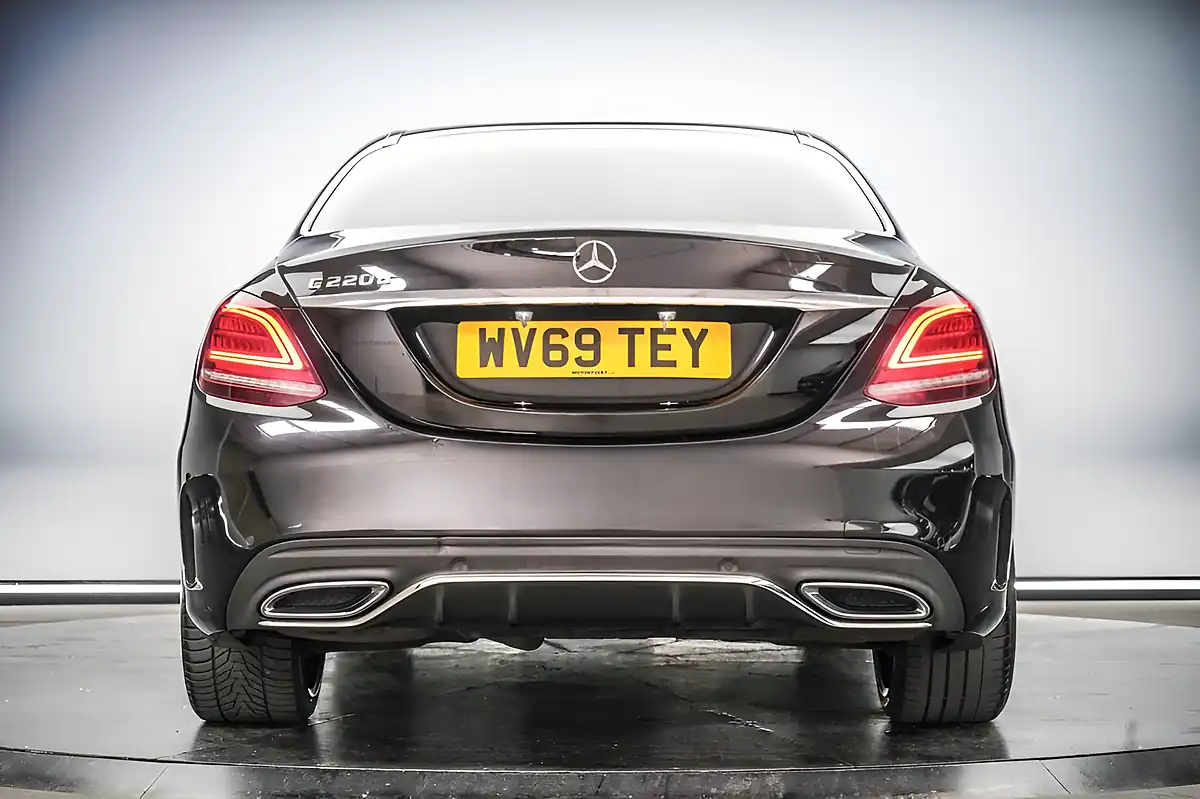 Used 2019 Mercedes-Benz C-Class AMG Line Premium Black - Interior and Exterior details 10