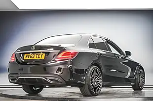 Used 2019 Mercedes-Benz C-Class AMG Line Premium Black - Interior and Exterior details 3