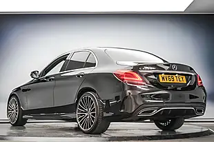 Used 2019 Mercedes-Benz C-Class AMG Line Premium Black - Interior and Exterior details 7