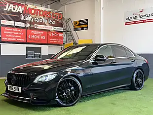 Used 2019 Mercedes-Benz C Class AMG Line (premium) Black - Interior and Exterior details 14