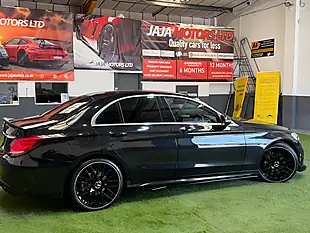 Used 2019 Mercedes-Benz C Class AMG Line (premium) Black - Interior and Exterior details 16