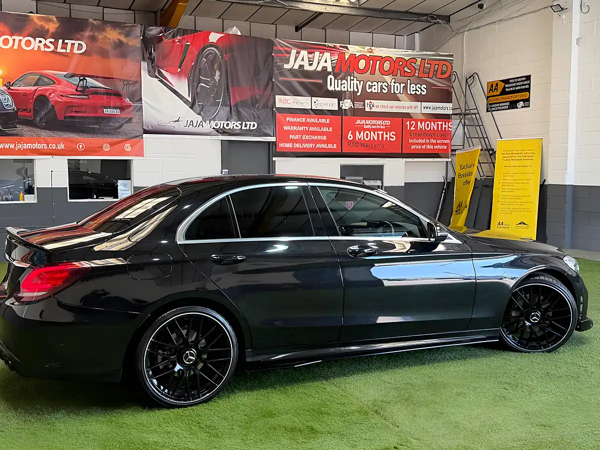 Used 2019 Mercedes-Benz C Class AMG Line (premium) Black - Interior and Exterior details 16