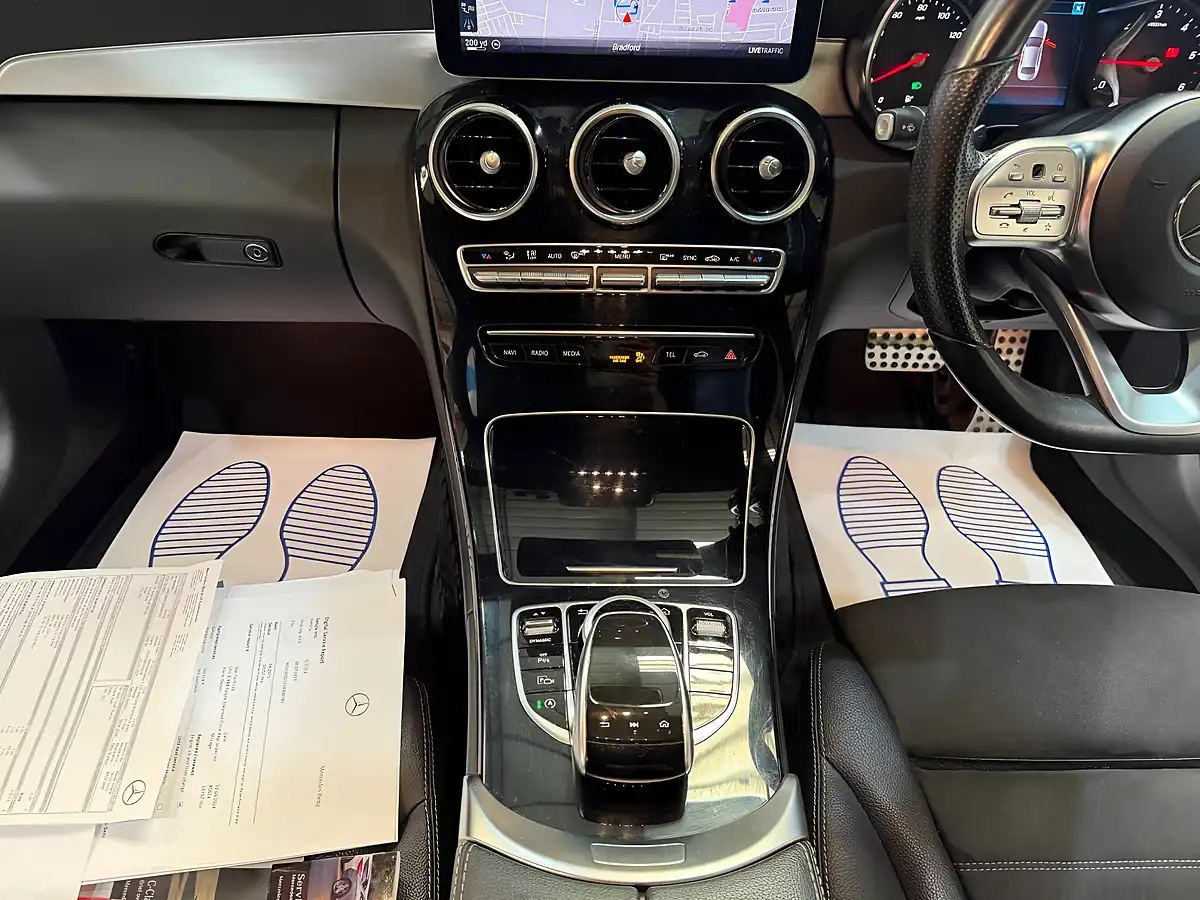Used 2019 Mercedes-Benz C Class AMG Line (premium) Black - Interior and Exterior details 6