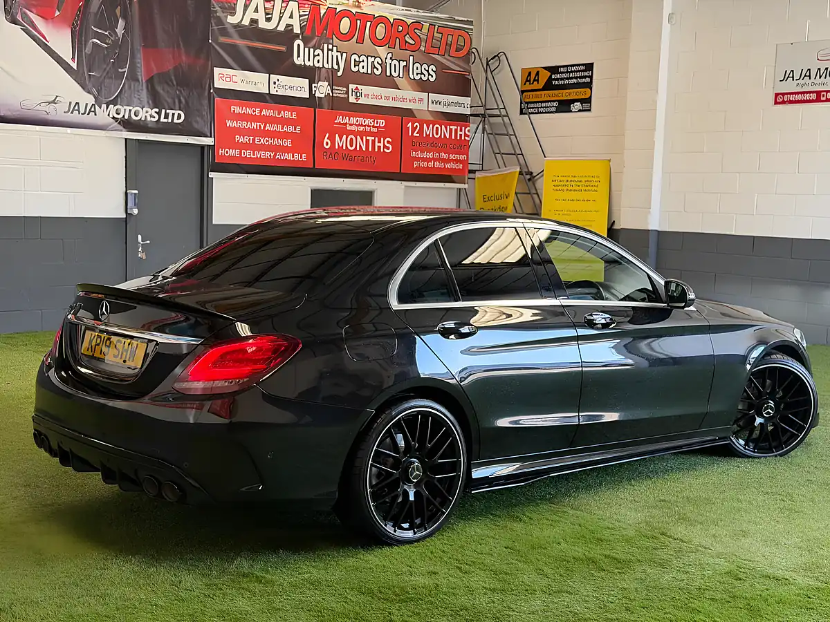 Used 2019 Mercedes-Benz C Class AMG Line (premium) Black - Interior and Exterior details 7