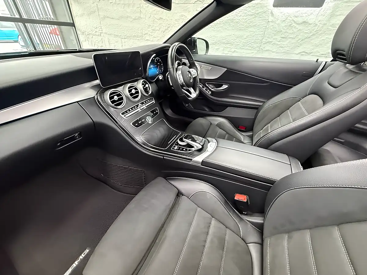 Used 2019 Mercedes-Benz C Class AMG Line Premium Black - Interior and Exterior details 11
