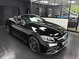 Used 2019 Mercedes-Benz C Class AMG Line Premium Black - Interior and Exterior details 14
