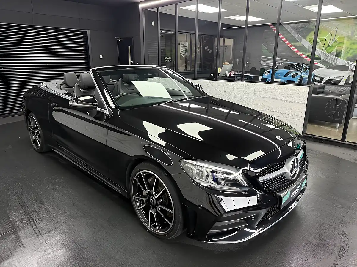 Used 2019 Mercedes-Benz C Class AMG Line Premium Black - Interior and Exterior details 14