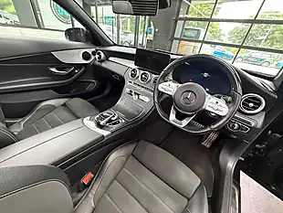 Used 2019 Mercedes-Benz C Class AMG Line Premium Black - Interior and Exterior details 3