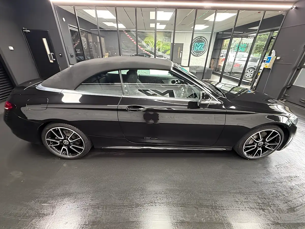 Used 2019 Mercedes-Benz C Class AMG Line Premium Black - Interior and Exterior details 7