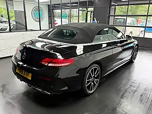 Used 2019 Mercedes-Benz C Class AMG Line Premium Black - Interior and Exterior details 8
