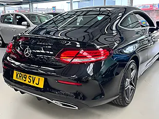Used 2019 Mercedes-Benz C Class AMG Line (premium) Black - Interior and Exterior details 10