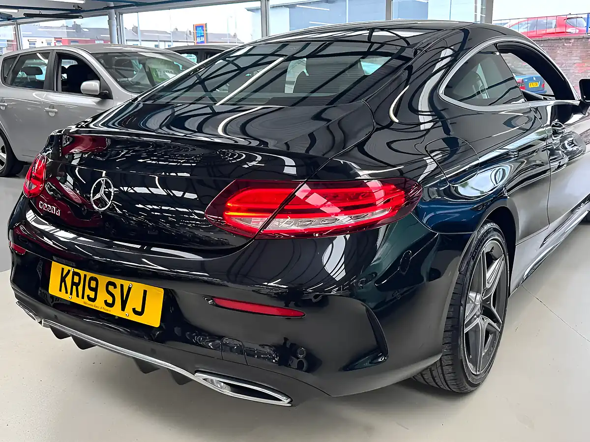 Used 2019 Mercedes-Benz C Class AMG Line (premium) Black - Interior and Exterior details 10