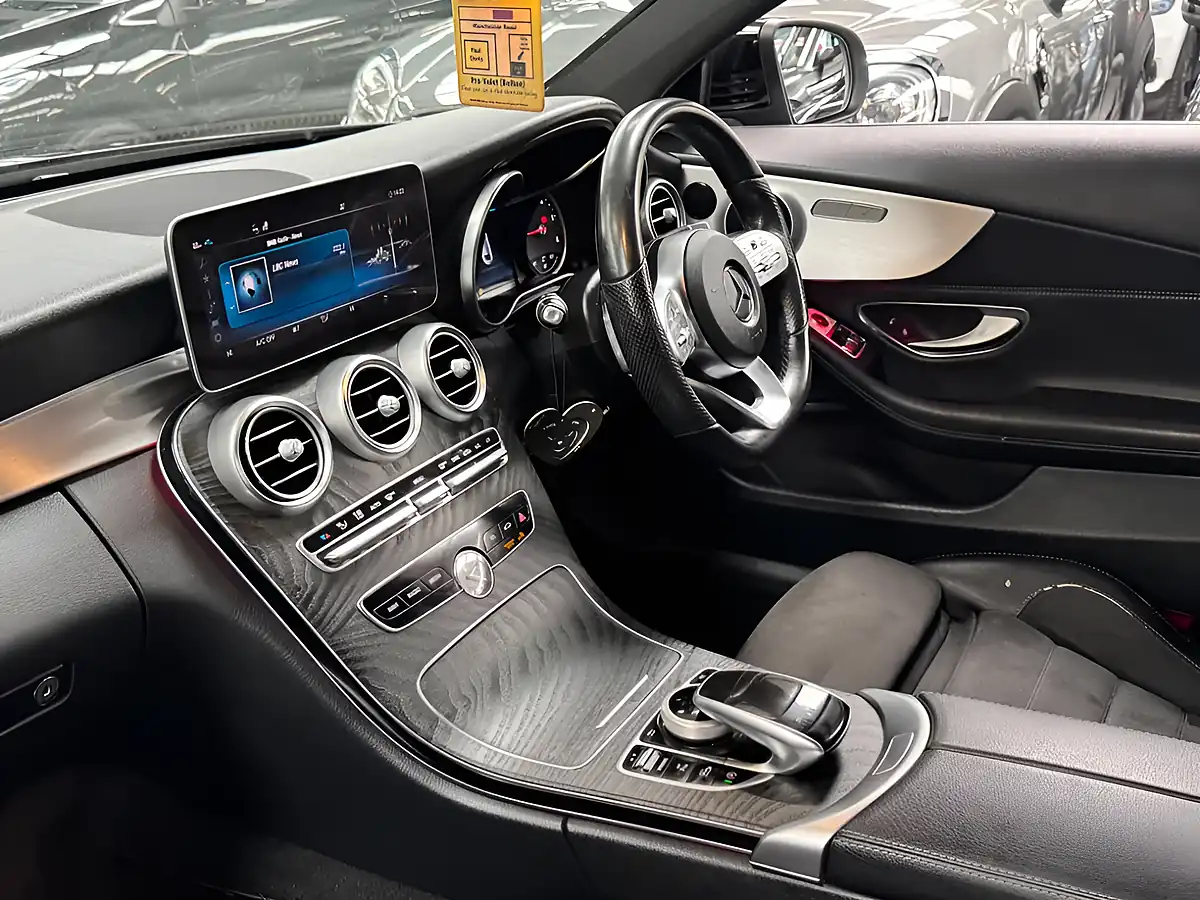 Used 2019 Mercedes-Benz C Class AMG Line (premium) Black - Interior and Exterior details 11