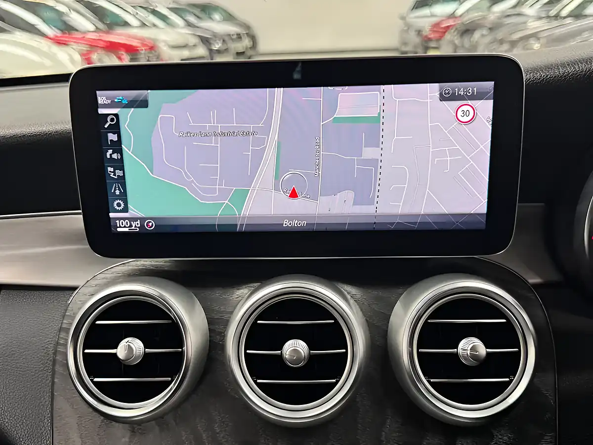 Used 2019 Mercedes-Benz C Class AMG Line (premium) Black - Interior and Exterior details 16