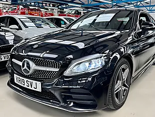 Used 2019 Mercedes-Benz C Class AMG Line (premium) Black - Interior and Exterior details 4