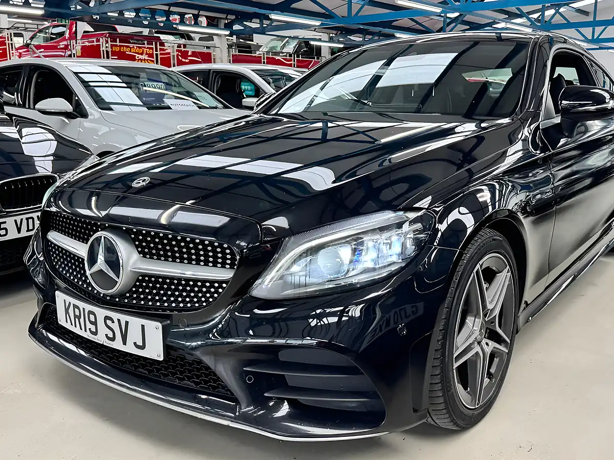 Used 2019 Mercedes-Benz C Class AMG Line (premium) Black - Interior and Exterior details 4