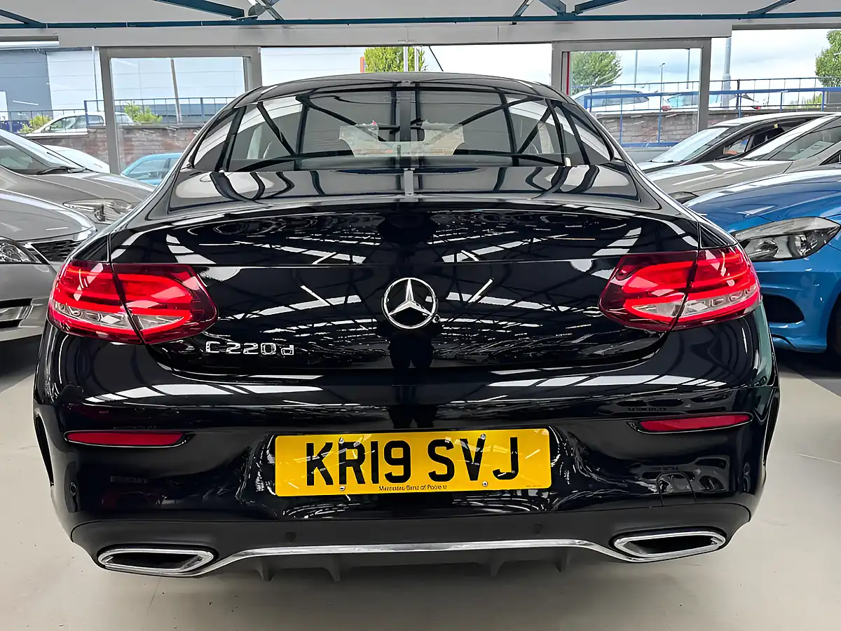 Used 2019 Mercedes-Benz C Class AMG Line (premium) Black - Interior and Exterior details 5