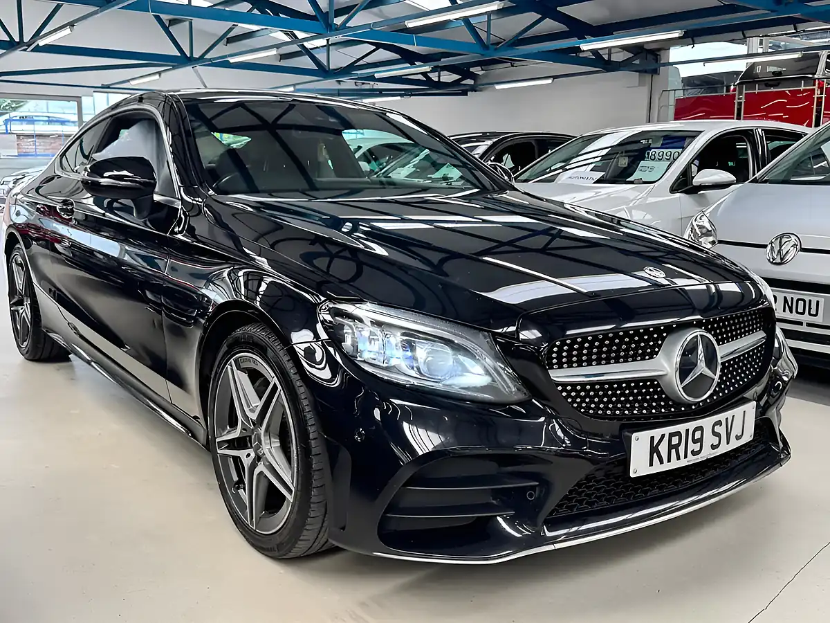 Used 2019 Mercedes-Benz C Class AMG Line (premium) Black - Interior and Exterior details 6