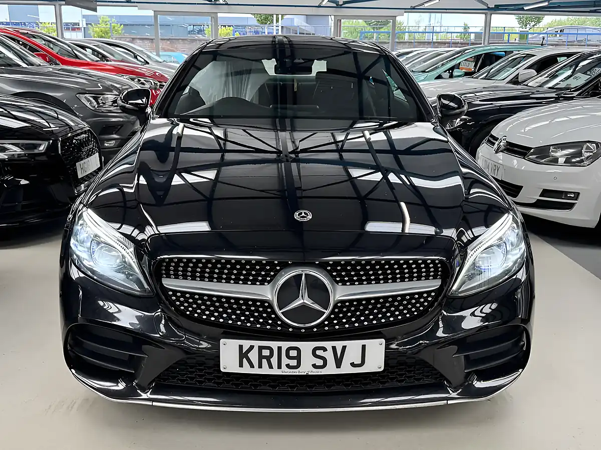 Used 2019 Mercedes-Benz C Class AMG Line (premium) Black - Interior and Exterior details 7