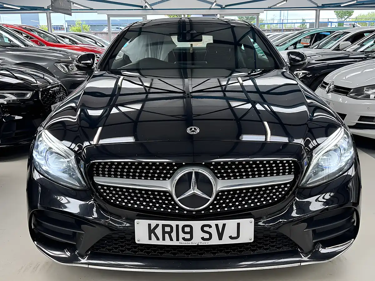 Used 2019 Mercedes-Benz C Class AMG Line (premium) Black - Interior and Exterior details 8